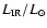 $L_{\rm IR}/L_{\odot}$