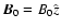 ${\vec B_0}=B_0 \hat{z}$