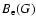 $B_{\rm e}(G)$