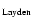 $_{\rm Layden}$