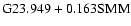 $\rm G23.949+0.163SMM$