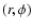 $(r,\phi)$