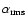 $\alpha_{\rm rms}$
