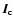 $\vec{I}_{\rm c}$