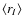 $\langle
r_{I} \rangle$