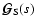 ${\vec{\cal G}}_{\rm S}(s)$
