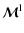 ${\vec{\cal M}}^{\rm l}$