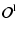 ${\vec{\cal O}}^{\rm l}$