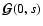 ${\vec{\cal G}}(0,s)$
