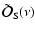$\tilde {\vec{\cal O}}_{\rm S}(\nu)$