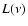$L(\nu )$
