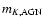 $m_{K,{\rm AGN}}$