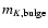 $m_{K,{\rm bulge}}$