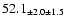$ 52.1 _{ \pm 2.0 \pm 1.5 } $