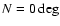 $N=0\deg$