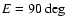 $E=90\deg$