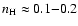 $n_{\rm H} \approx 0.1 {-} 0.2$