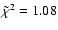 ${\tilde{\chi}^2}=1.08$