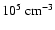 $10^5~\rm cm^{-3}$