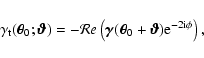 \begin{displaymath}%
\gamma_{\rm t} (\vec{\theta}_0;\vec{\vartheta}) =
- \mathc...
...ec{\theta}_0+\vec{\vartheta})
{\rm e}^{-2{\rm i}\phi}\right),
\end{displaymath}