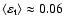 $\langle \varepsilon_{\rm t} \rangle \approx
0.06$