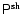 $\tens{P}^{\rm sh}$