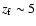 ${z_{\rm f} \sim 5}$