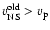 $v_{\rm NS} ^{\rm old} > v_{\rm p}$