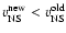 $v_{\rm NS} ^{\rm
new} < v_{\rm NS} ^{\rm old}$
