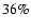 $36\%$