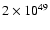 $2\times 10^{49}$