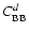 $C_{\rm BB}^{d}$