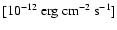 $\rm [10^{-12}~erg~cm^{-2}~s^{-1}]$