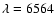 $\lambda=6564$