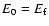 $E_0=E_{\rm f}$