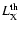 $L^{\rm th}_{\rm X}$
