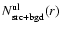 $N_{\rm
src+bgd}^{\rm ul}(r)$