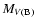 $M_{V({\rm B})}$