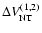 $\Delta V^{(1,2)}_{{\rm NT}}$