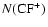 $N({\rm CF^+})$