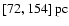 $[72, 154]~\mbox{pc}$