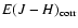 $E(J - H)_{\rm corr}$