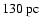 $130~\mbox{pc}$
