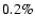 $0.2\%$
