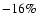 $-16\%$