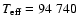 $T_{\rm eff}= 94~740$