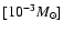 $[10^{-3} M_{\odot}]$