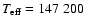 $T_{\rm eff}= 147~200$