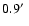 $0.9\hbox {$^\prime $ }$