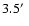 $3.5\hbox {$^\prime $ }$